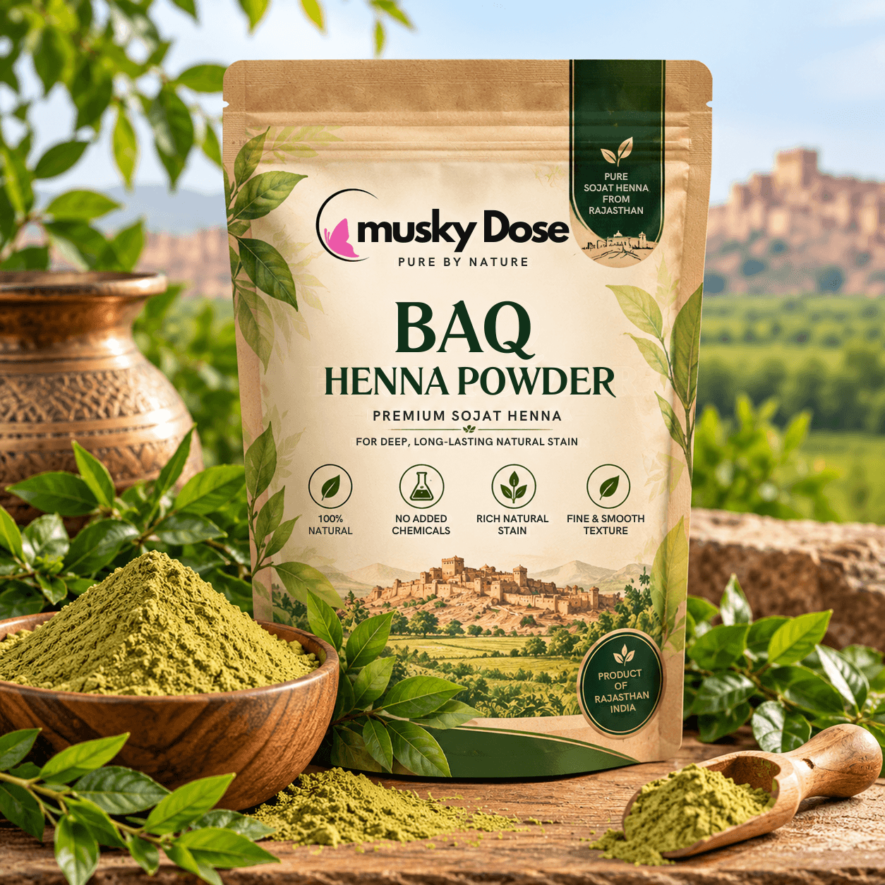 BAQ Henna Powder